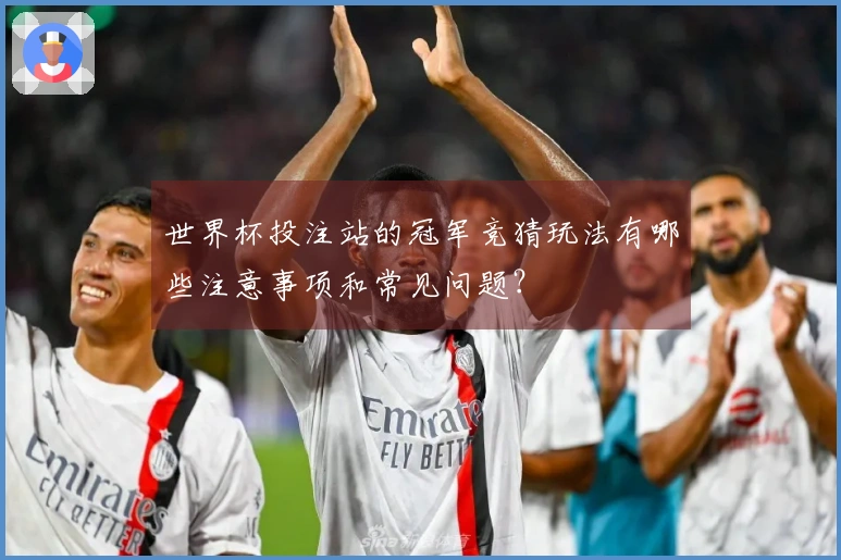 世界杯投注站的冠军竞猜玩法有哪些注意事项和常见问题？